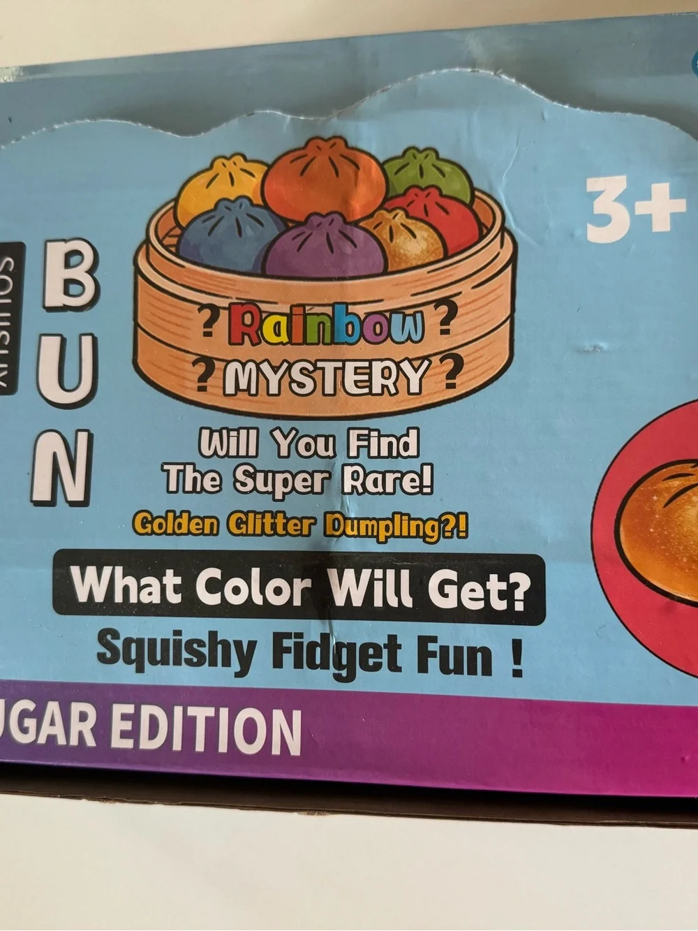 Rainbow Mystery Dumpling Stress Ball - Blind Boxes - 1 Pk